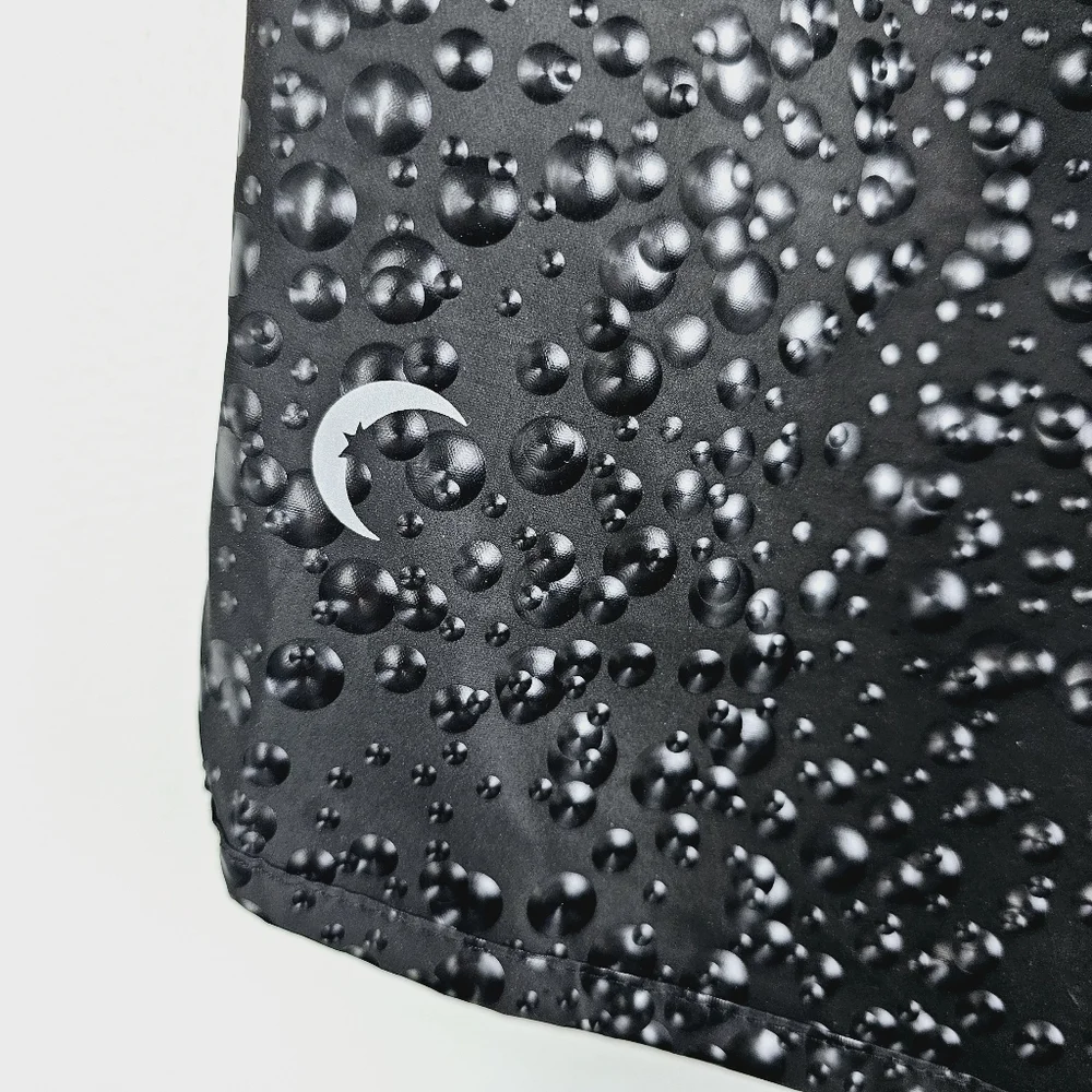 Zyia Active Black Bubbles Hi-Rise Bomber Shorts NWT, size Medium - Picture 9 of 11